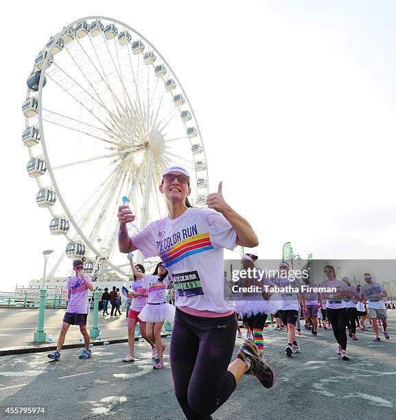 Runners take part in the Color Run presented by Dulux, known as the happiest 5k on the planet. Runners of all shapes, sizes and speeds start wearing...