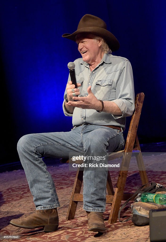 Country Music Hall Of Fame And Museum Presents Billy Joe Shaver Songwriter Session During Americana Music Festival & Conference