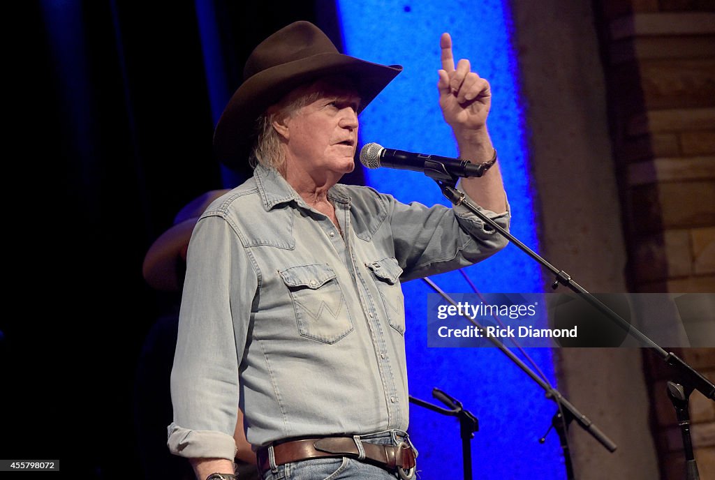 Country Music Hall Of Fame And Museum Presents Billy Joe Shaver Songwriter Session During Americana Music Festival & Conference