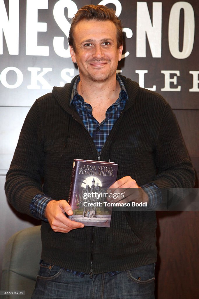 Jason Segal Signs And Discusses His New Book "Nightmares!"