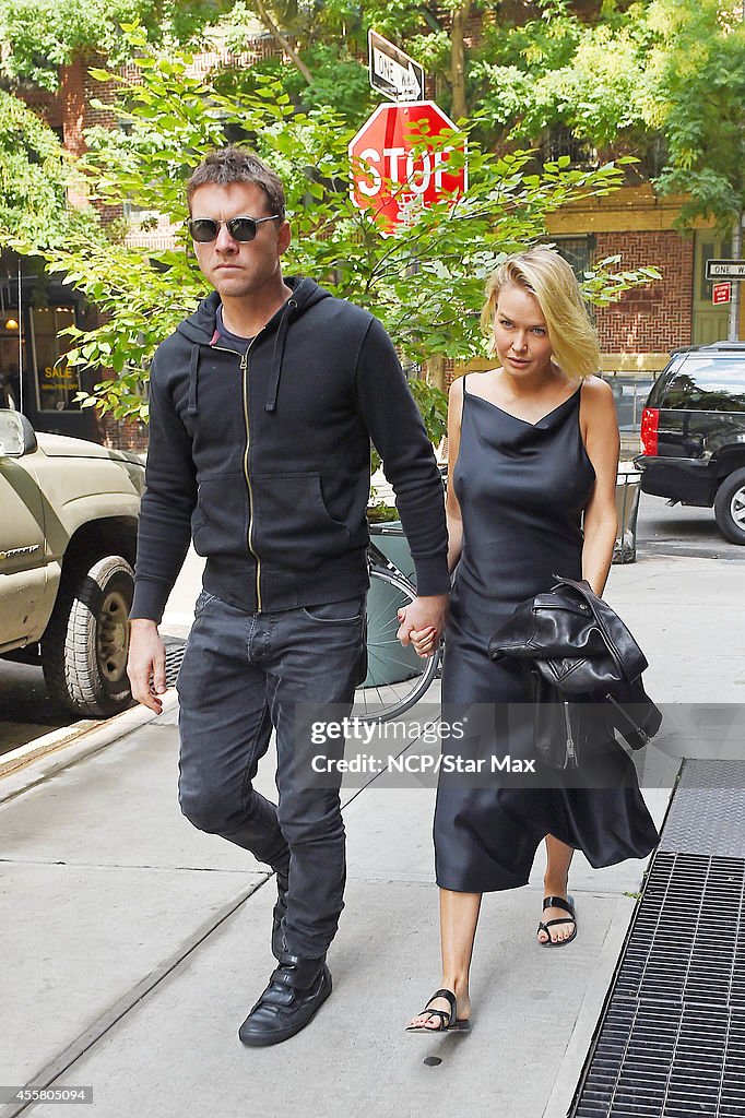 Celebrity Sightings In New York City - September 20, 2014