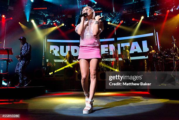 Anne-Marie of Rudimental performs as part of the iTunes Festival at The Roundhouse on September 20, 2014 in London, England.