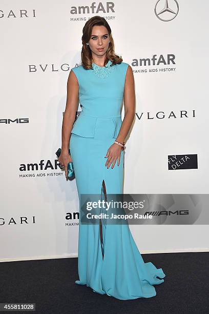 Liliana Nova attends amfAR Milano 2014 during Milan Fashion Week Womenswear Spring/Summer 2015 on September 20, 2014 in Milan, Italy.