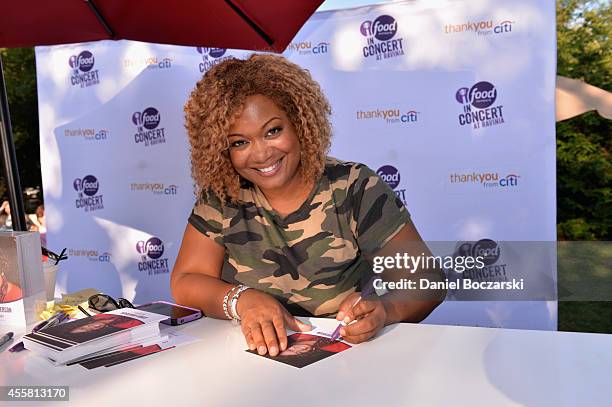 Chef Sunny Anderson attends Food Network in Concert on September 20, 2014 in Chicago, United States.