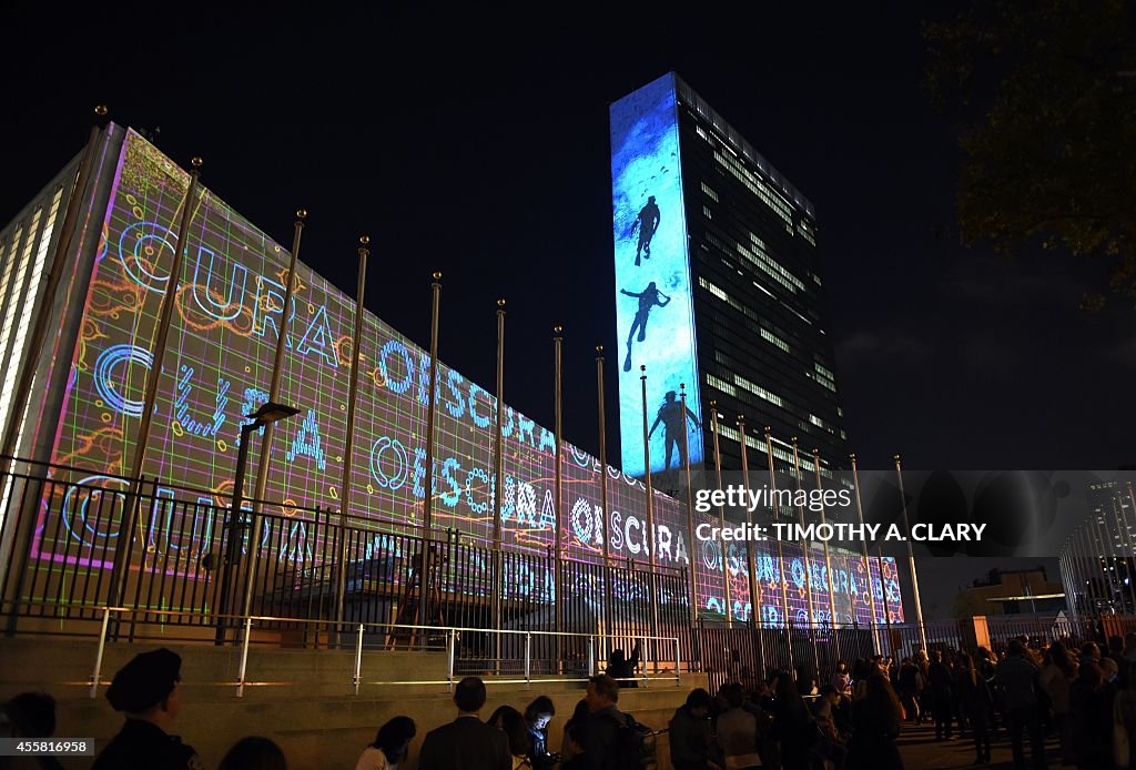 UN-SUMMIT-CLIMATE-ILLUMINATIONS