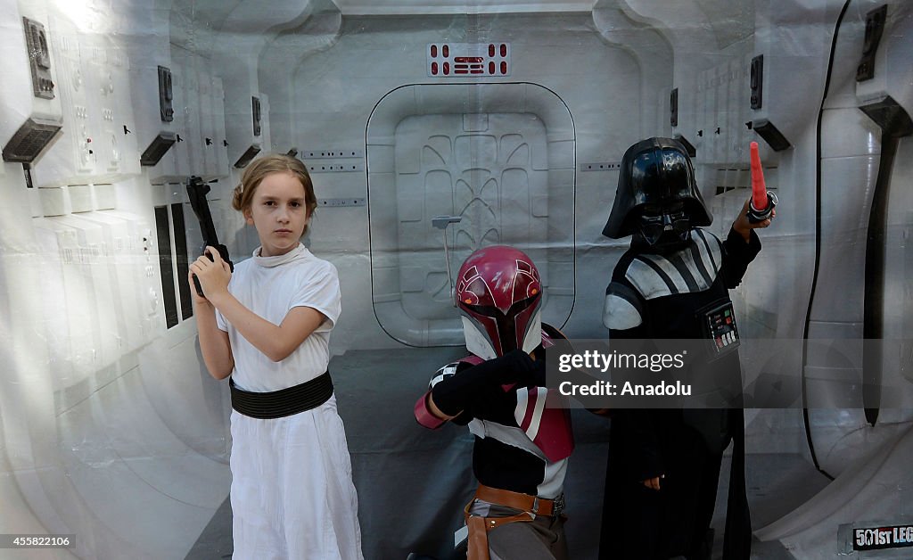 Star Wars parade at Madrid streets