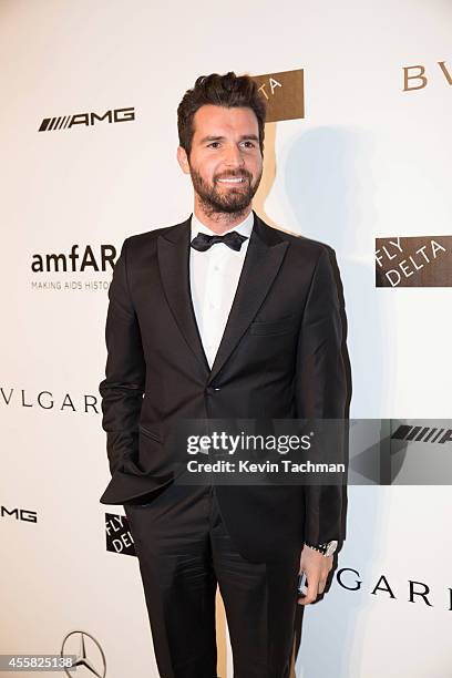 Andrea Iervolino attends amfAR Milano 2014 event during Milan Fashion Week Womenswear Spring/Summer 2015 on September 20, 2014 in Milan, Italy.