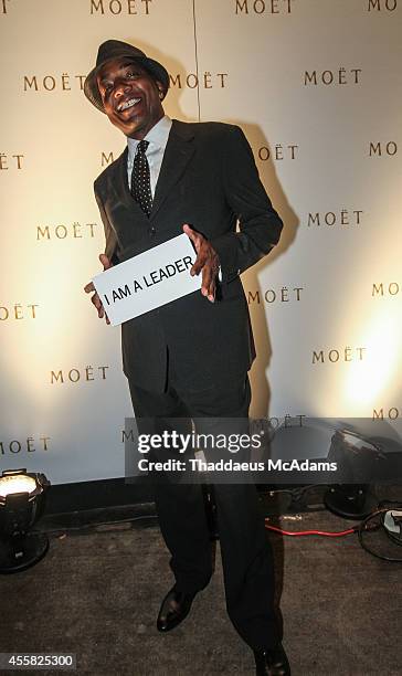 Michael Mauldin attends the executive lounge presented by Moet & Chandon at STK on September 19, 2014 in Atlanta, Georgia.