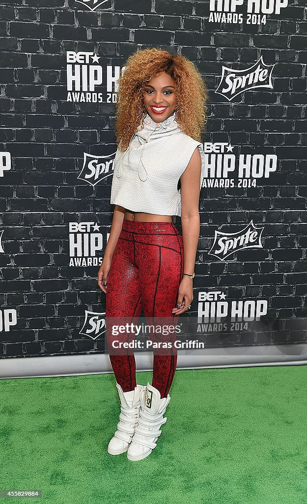 Paula Perry Rapper Rapper Brianna Perry attends the BET Hip Hop Awards 2014 at ...