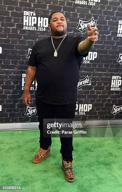 Mustard attends the BET Hip Hop Awards 2014 at Boisfeuillet Jones Atlanta Civic Center on September 20, 2014 in Atlanta, Georgia.