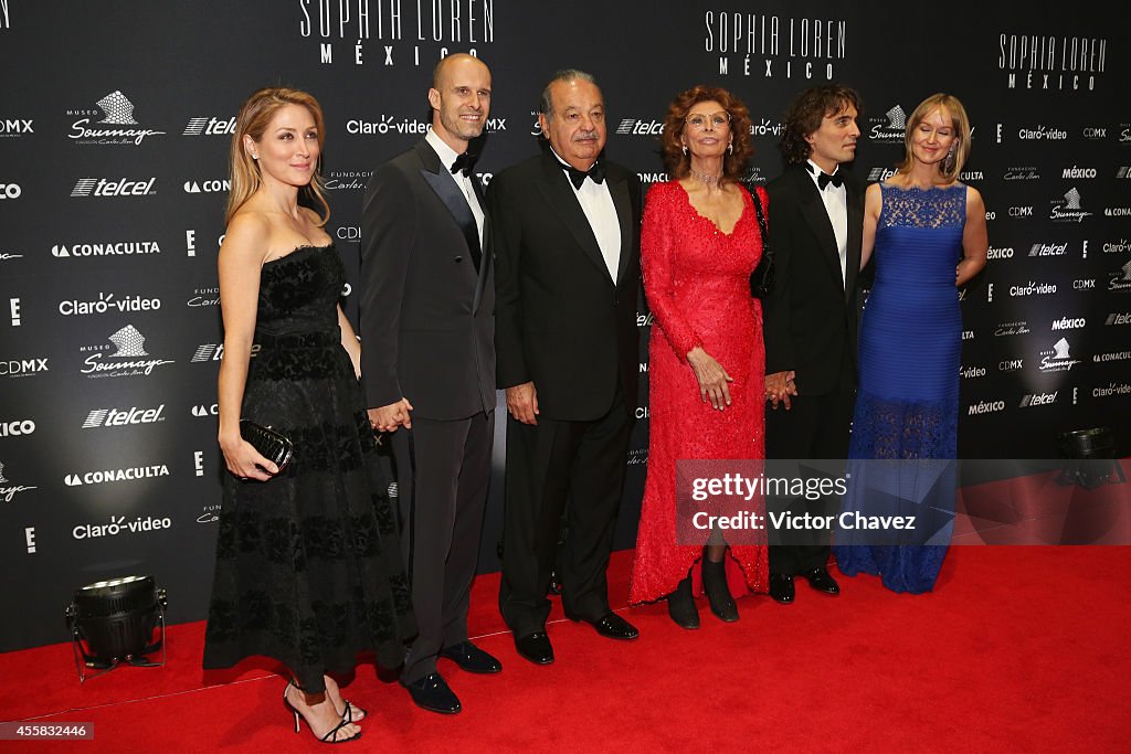 Sophia Loren Celebrates Her 80th Birthday In Mexico City - Red Carpet