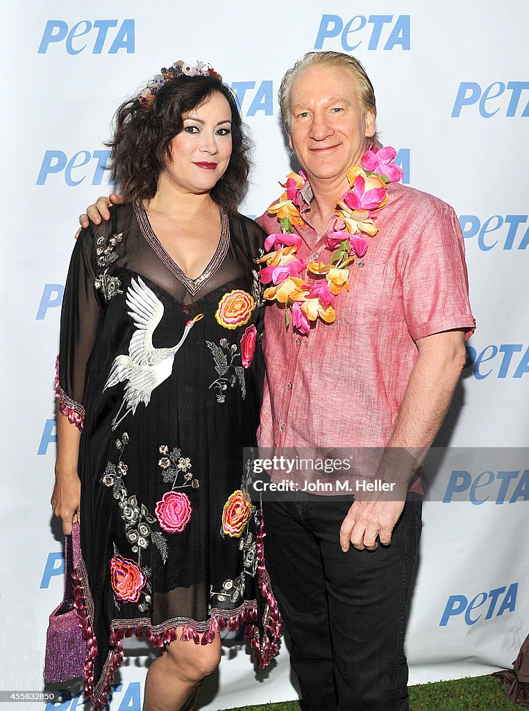 Sam Simon Hosts PETA's Vegan Luau