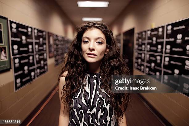 Recording artist Lorde attends the 2014 iHeartRadio Music Festival at the MGM Grand Garden Arena on September 20, 2014 in Las Vegas, Nevada.