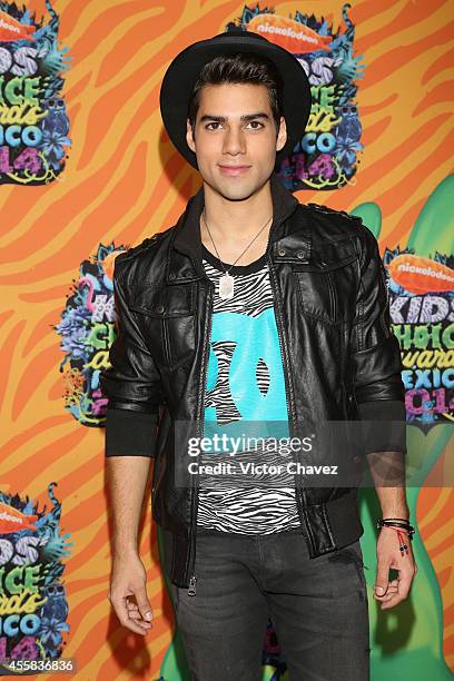 Lalo Brito attends the Nickelodeon Kids' Choice Awards Mexico 2014 at Pepsi Center WTC on September 20, 2014 in Mexico City, Mexico.