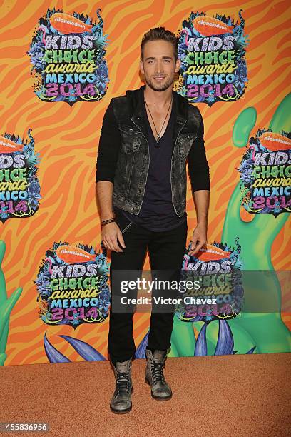 Mauricio Henao attends the Nickelodeon Kids' Choice Awards Mexico 2014 at Pepsi Center WTC on September 20, 2014 in Mexico City, Mexico.