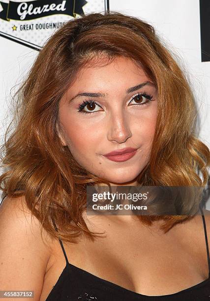 Actress Jennessa Rose attends Friend Movement's Stardust Soiree at Madame Tussauds on September 20, 2014 in Hollywood, California.