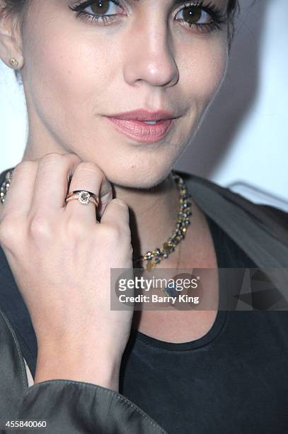 Personality Katie Maloney attends the Friend Movement's 2014 Stardust Soiree at Madame Tussauds on September 20, 2014 in Hollywood, California.