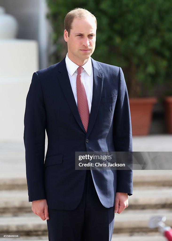 The Duke Of Cambridge Visits Malta - Day 2