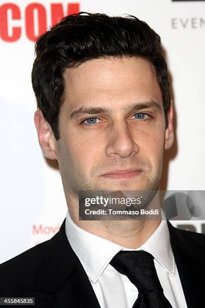 Actor Justin Bartha arrives at the 27th American Cinematheque Award honoring Jerry Bruckheimer at The Beverly Hilton Hotel on December 12, 2013 in...