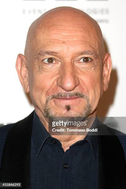 Actor Sir Ben Kingsley arrives at the 27th American Cinematheque Award honoring Jerry Bruckheimer at The Beverly Hilton Hotel on December 12, 2013 in...