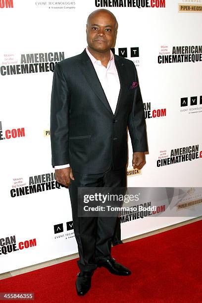 Actor Terence Bernie Hines arrives at the 27th American Cinematheque Award honoring Jerry Bruckheimer at The Beverly Hilton Hotel on December 12,...