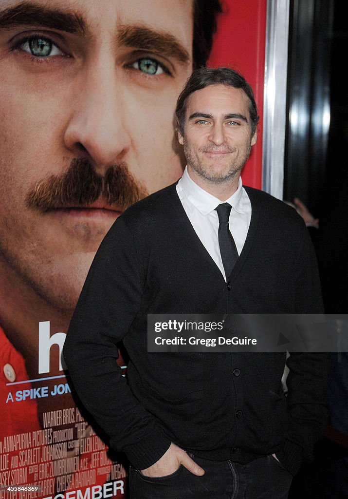 "Her" Los Angeles Premiere - Arrivals
