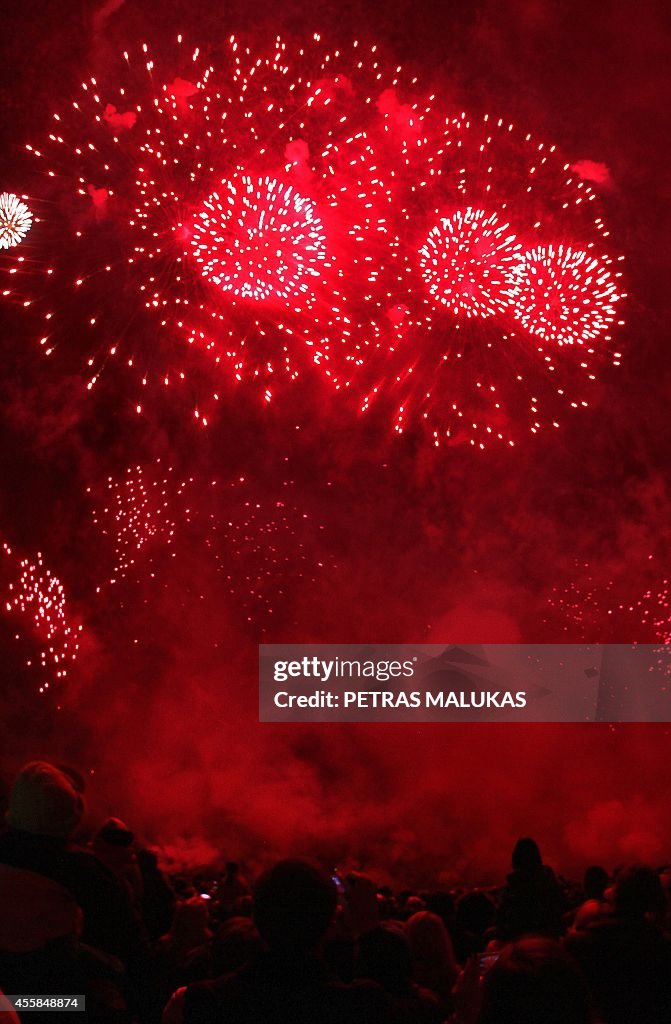 LITHUANIA-FIREWORKS-FESTIVAL