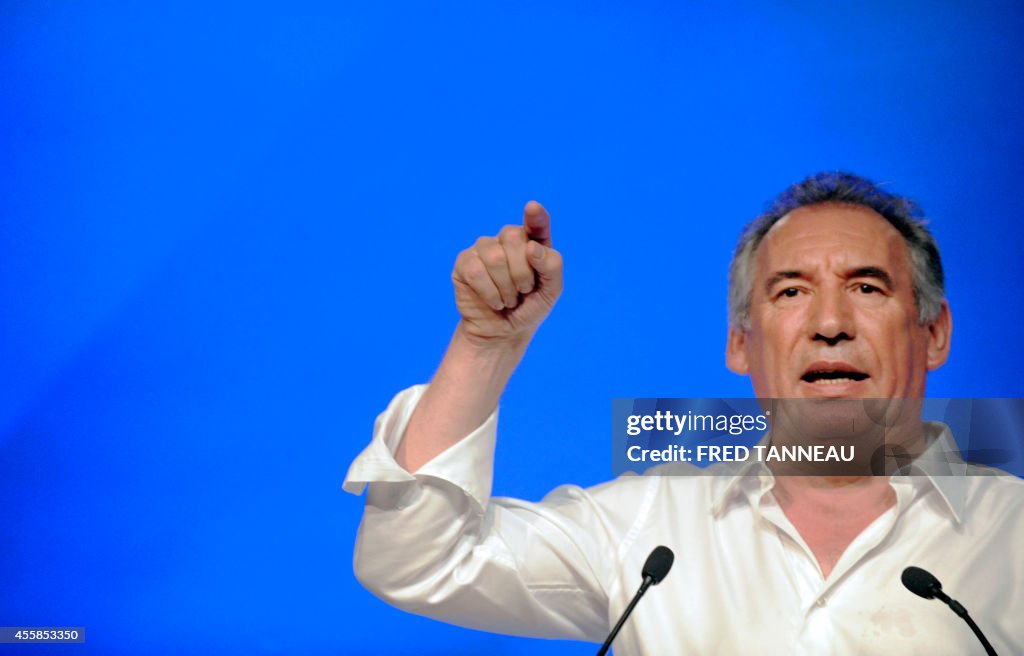 FRANCE-POLITICS-MODEM-BAYROU