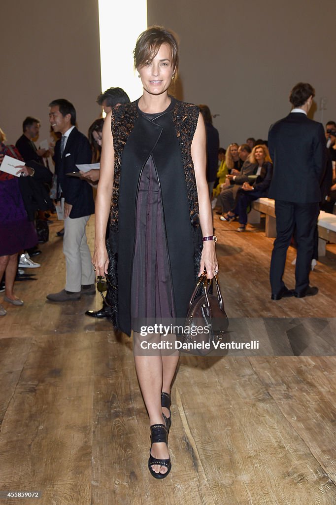 Salvatore Ferragamo - Front Row - Milan Fashion Week Womenswear Spring/Summer 2015