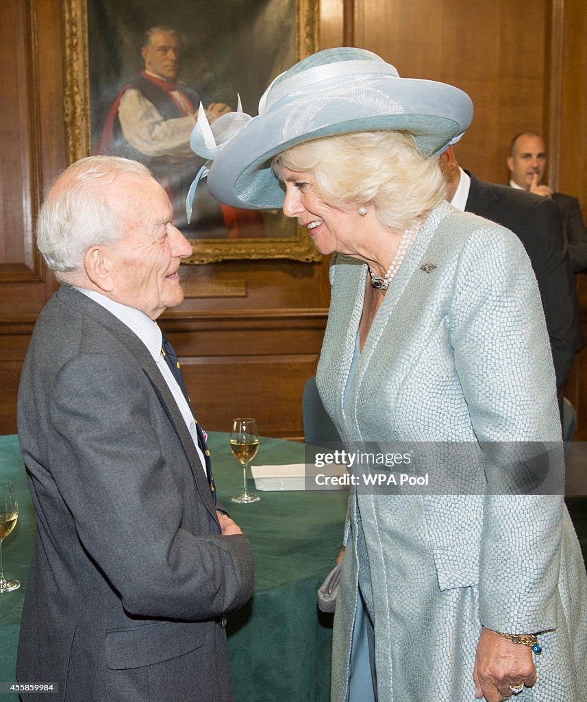 The Prince Of Wales & Duchess Of Cornwall Attend Battle Of Britain Fighter Association Service Of Thanksgiving & Rededication