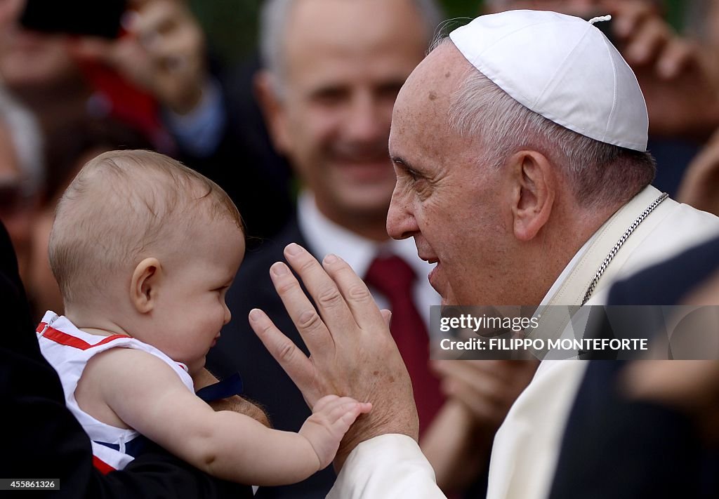 VATICAN-ALBANIA-POPE-TRIP