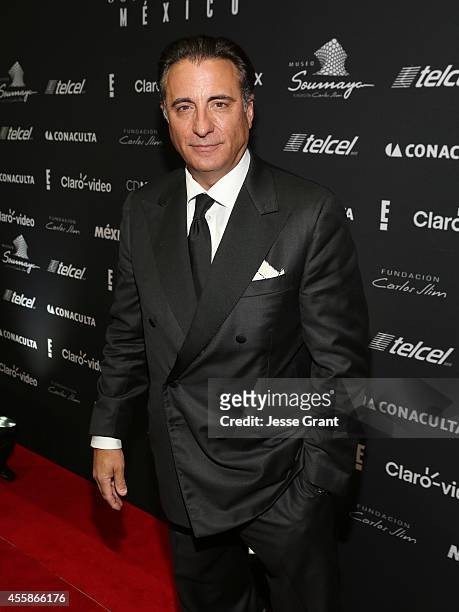 Actor Andy Garcia attends Sophia Loren's 80th Birthday Celebration held at The Museo Soumaya on September 20, 2014 in Mexico City, Mexico.