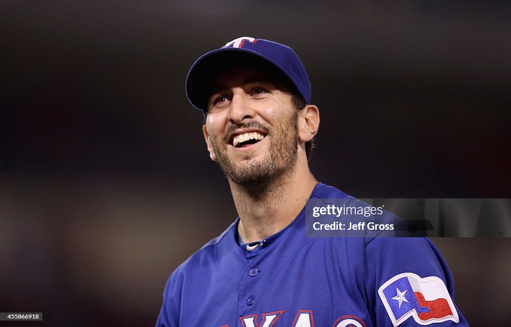 Texas Rangers v Los Angeles Angels of Anaheim