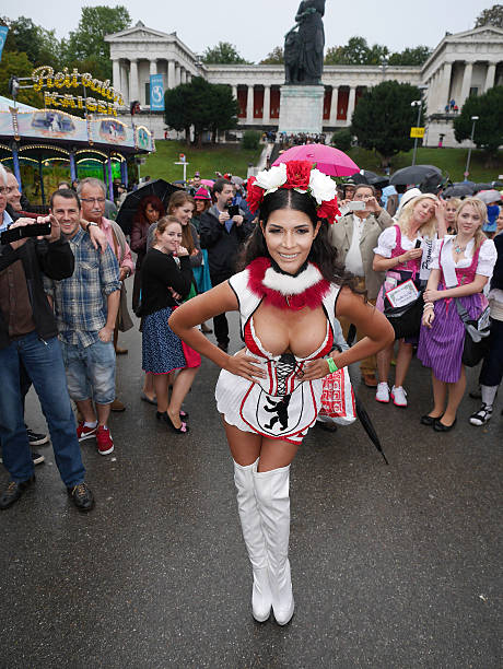 DEU: Celebrities At Oktoberfest 2014 - Day 2