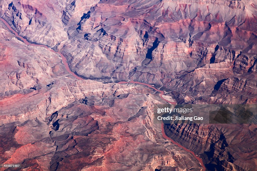 Aerial View of Grand Canyon