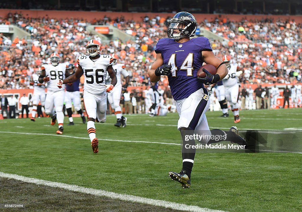 Baltimore Ravens v Cleveland Browns