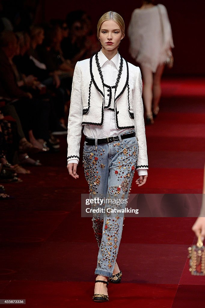 Dolce & Gabbana - Runway RTW - Spring 2015 - Milan Fashion Week