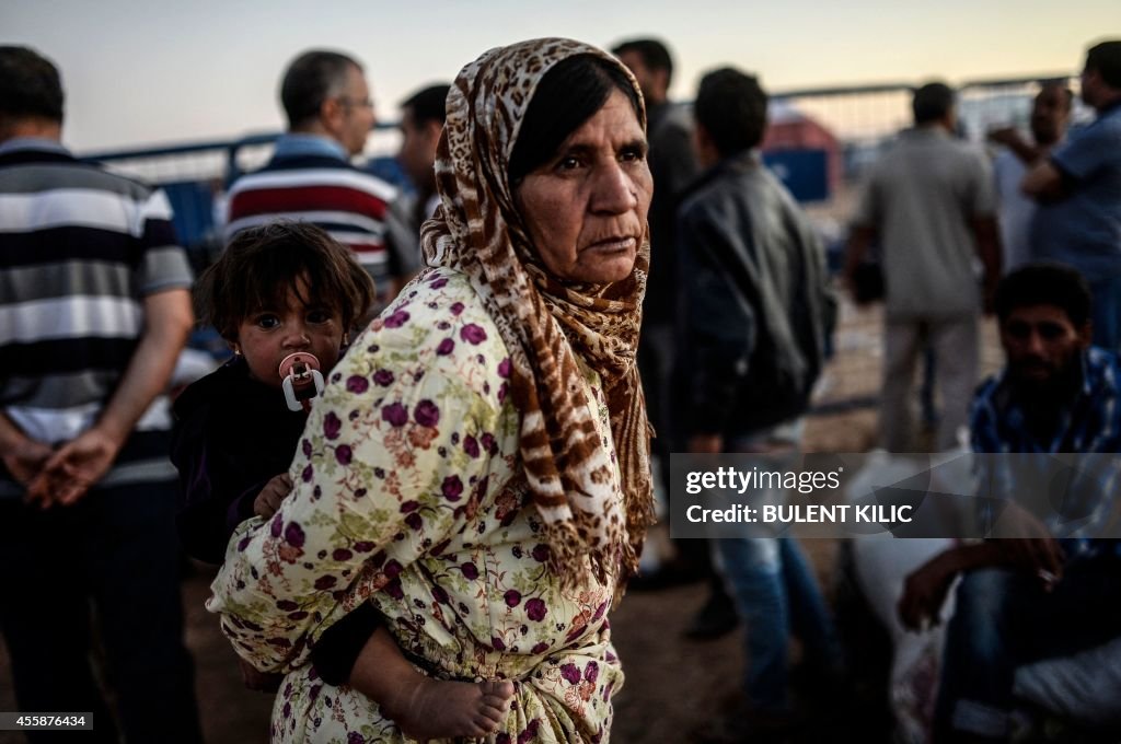 TURKEY-SYRIA-KURDS-REFUGEES