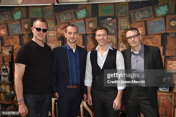 Focus Features CEO Peter Schlessel, director Anthony Stacchi, producer Travis Knight, and director Graham Annable attend the premiere of Focus...