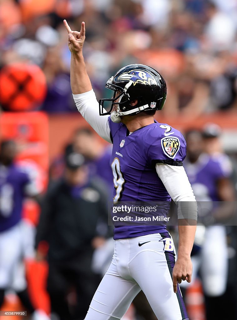 Baltimore Ravens v Cleveland Browns