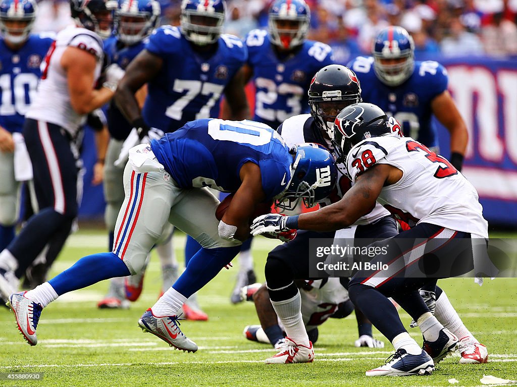 Houston Texans v New York Giants