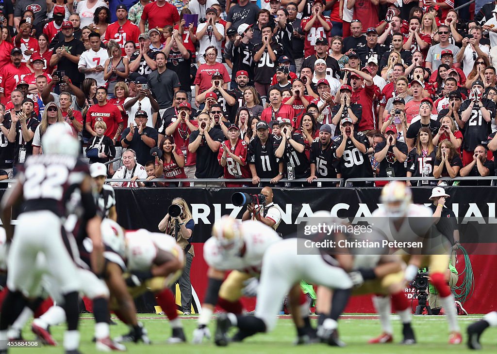 San Francisco 49ers v Arizona Cardinals