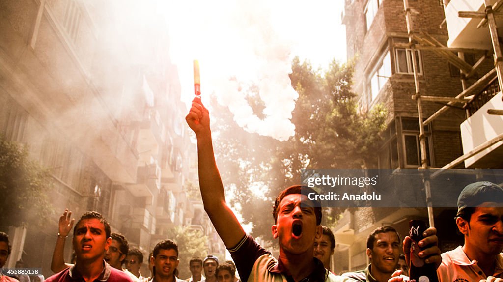 Anti-coup protest in Cairo