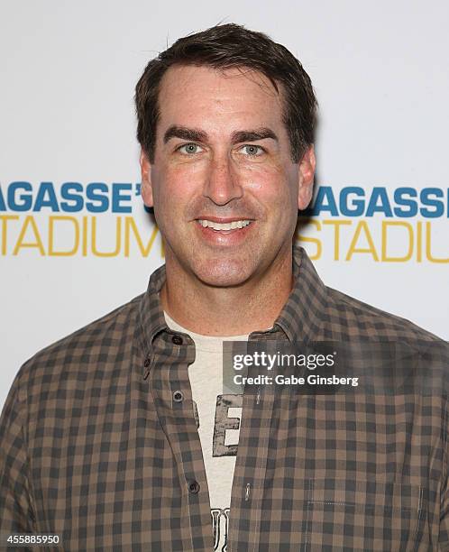 Ray Riggle 24 Rob Riggle Celebrates Football Season Stock Photos, High-Res ...