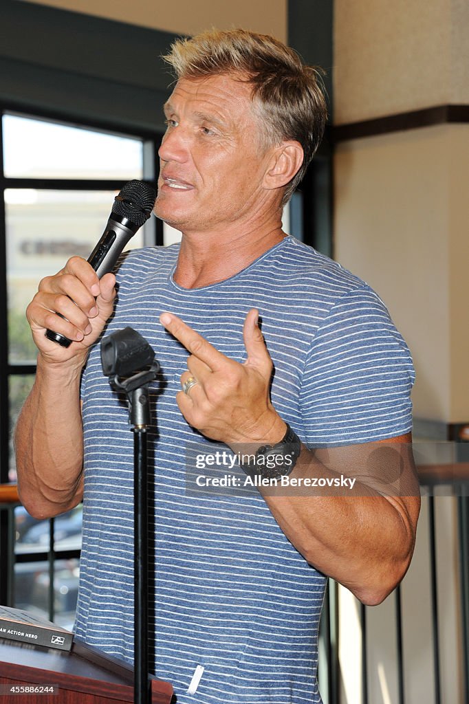 "Dolph Lundgren: Train Like An Action Hero: Be Fit Forever" Book Signing