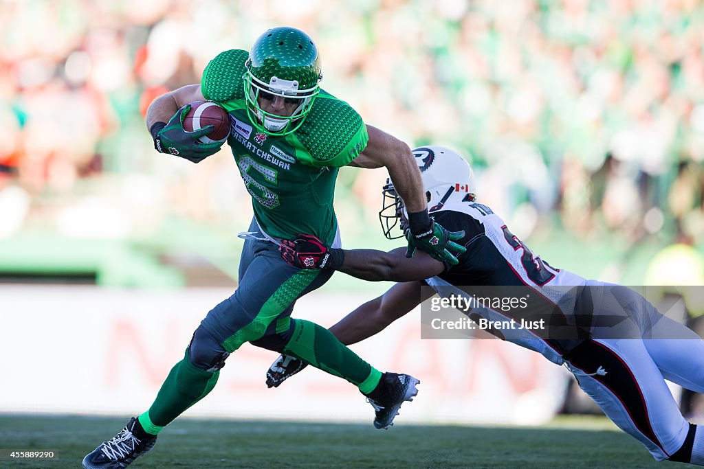 Ottawa Redblacks v Saskatchewan Roughriders