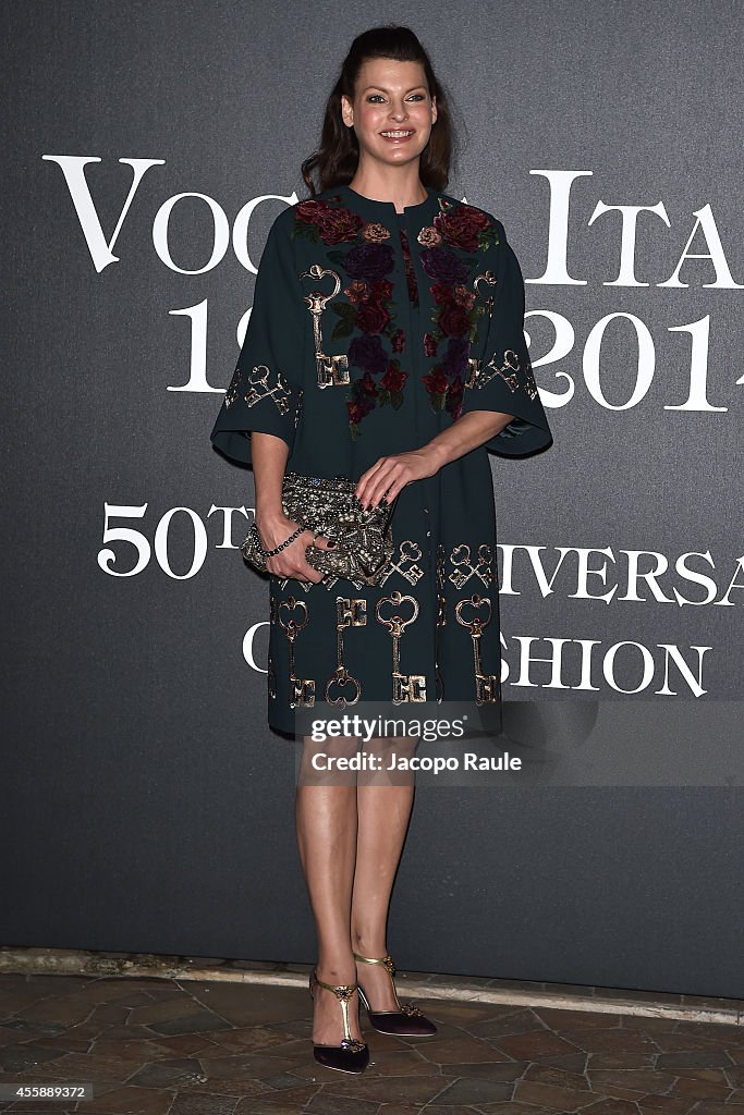 Vogue Italia 50th Anniversary - Milan Fashion Week Womenswear Spring/Summer 2015