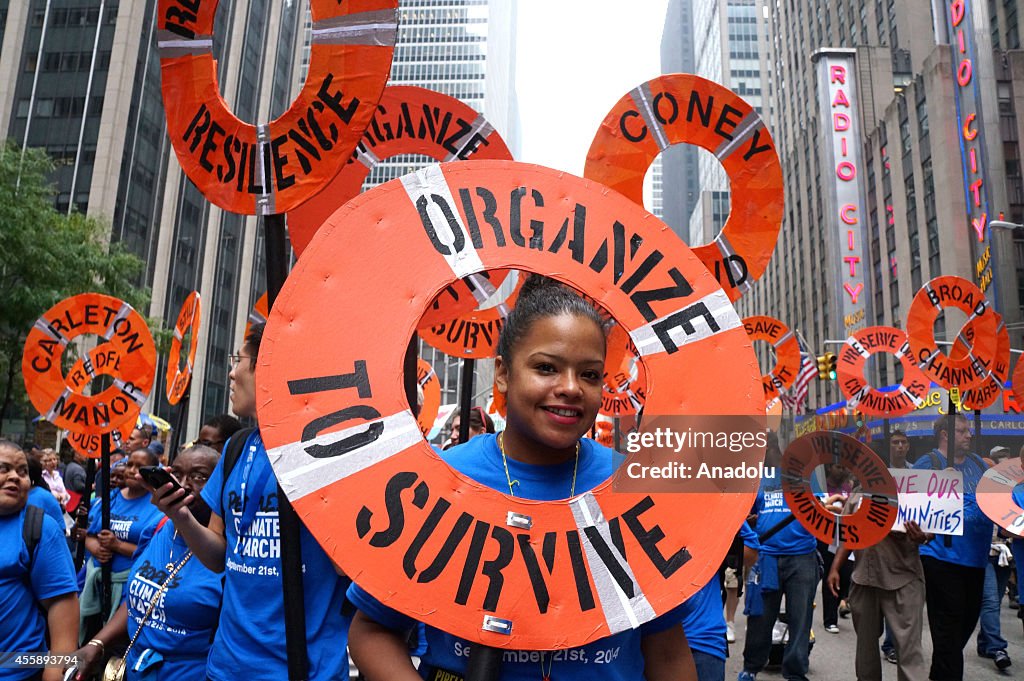 Climate March in New York