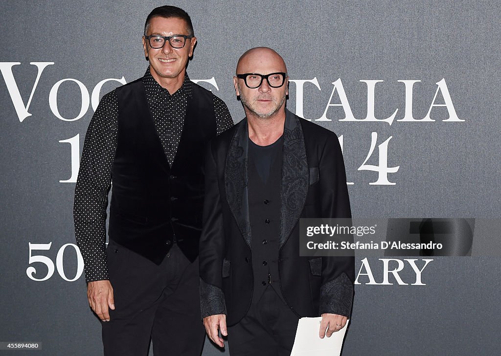 Vogue Italia 50th Anniversary - Milan Fashion Week Womenswear Spring/Summer 2015