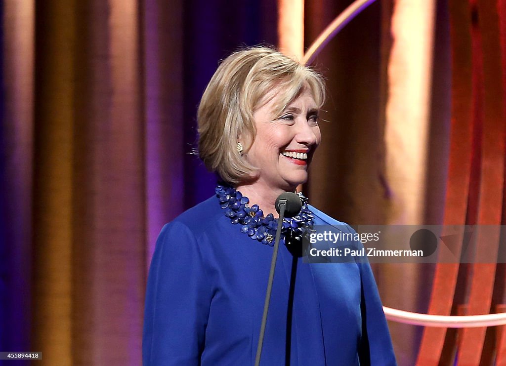 8th Annual Clinton Global Citizen Awards And CGCA Blue Carpet
